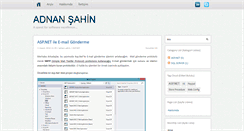 Desktop Screenshot of adnansahin.net